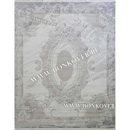 Ковер Турция Для Гостиной Дизайн 94 Серый с Бежевым