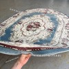Овальный Ковер Медальон Дизайн 29172