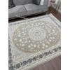 Ковер Медальон Для Гостиной Дизайн 30580 Серый